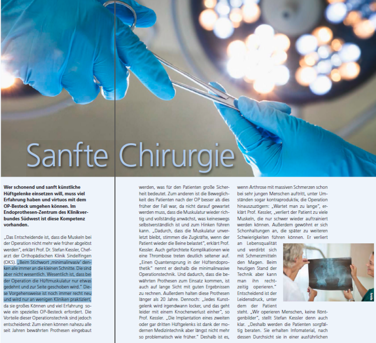 Impulse, 01.2014: Sanfte Chirurgie